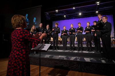 Tracey Bourne at work