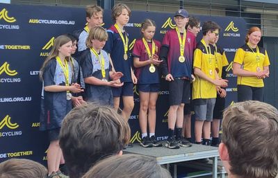 Podium finish at ACT Schools Mountain Bike Championships