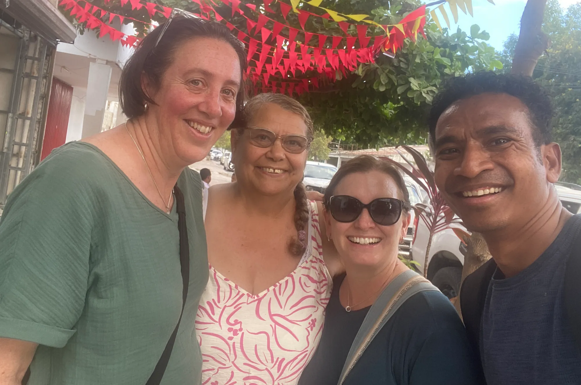 Mrs Tina Crane, Ms Mana Maria, Ms Tracey Markovic and Mr Mr Juliao Amaral Santos.