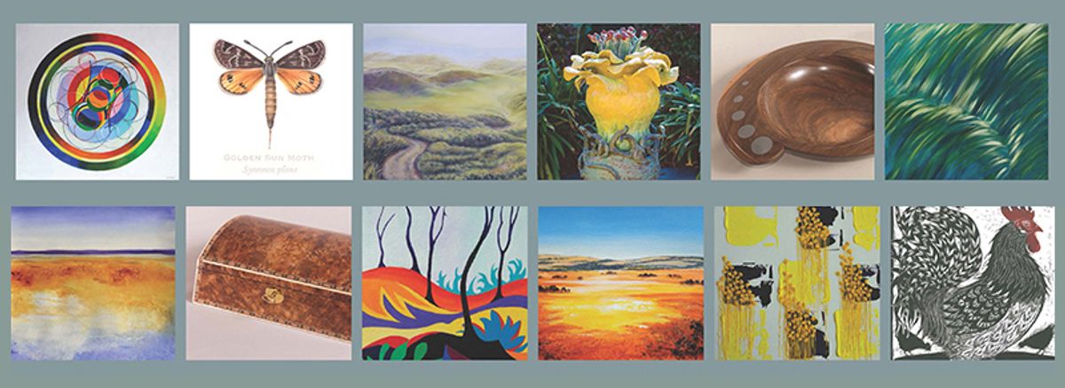 A selection of works previously exhibited at the Radford Art Show