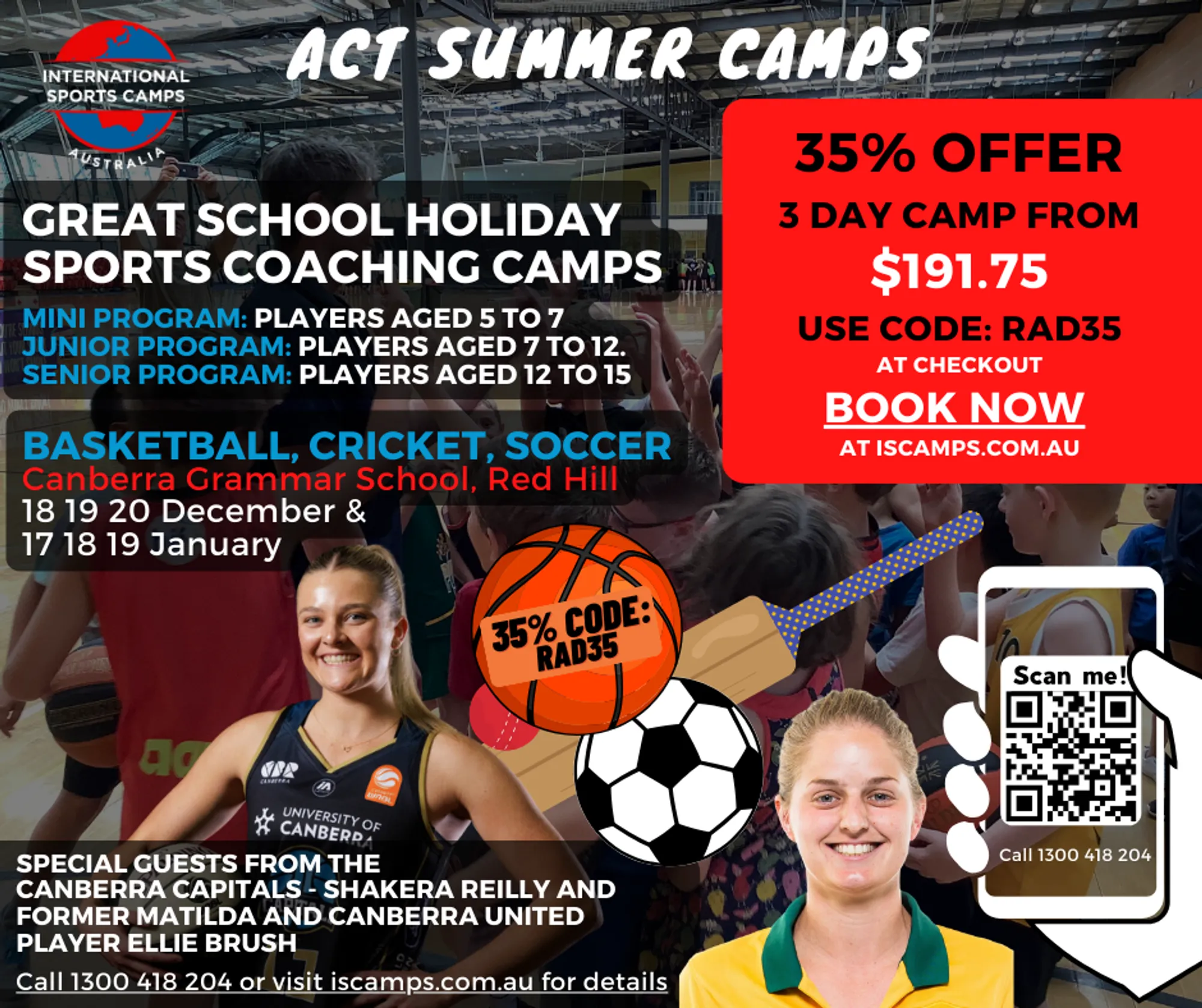 School Holiday Camps
