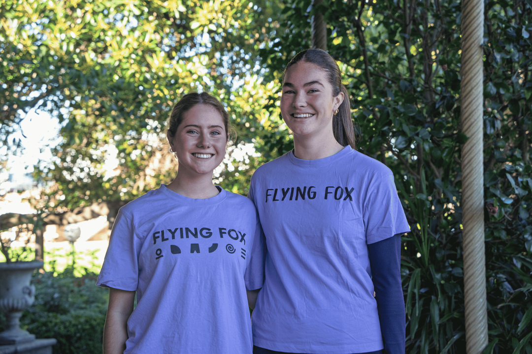 Ruyton students at a Flying Fox camp