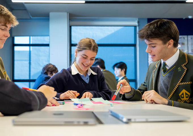 Shared classes and experiences through the partnership between Ruyton Girls' School and Trinity Grammar School Kew's Coordinate Program