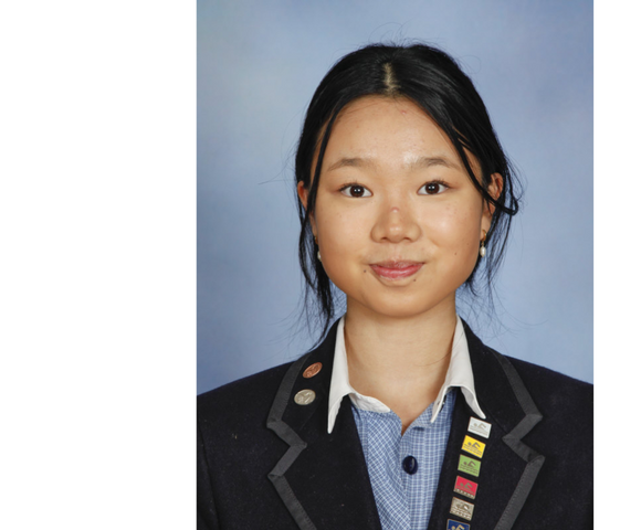 School photo of past Ruyton student, Clara Chen