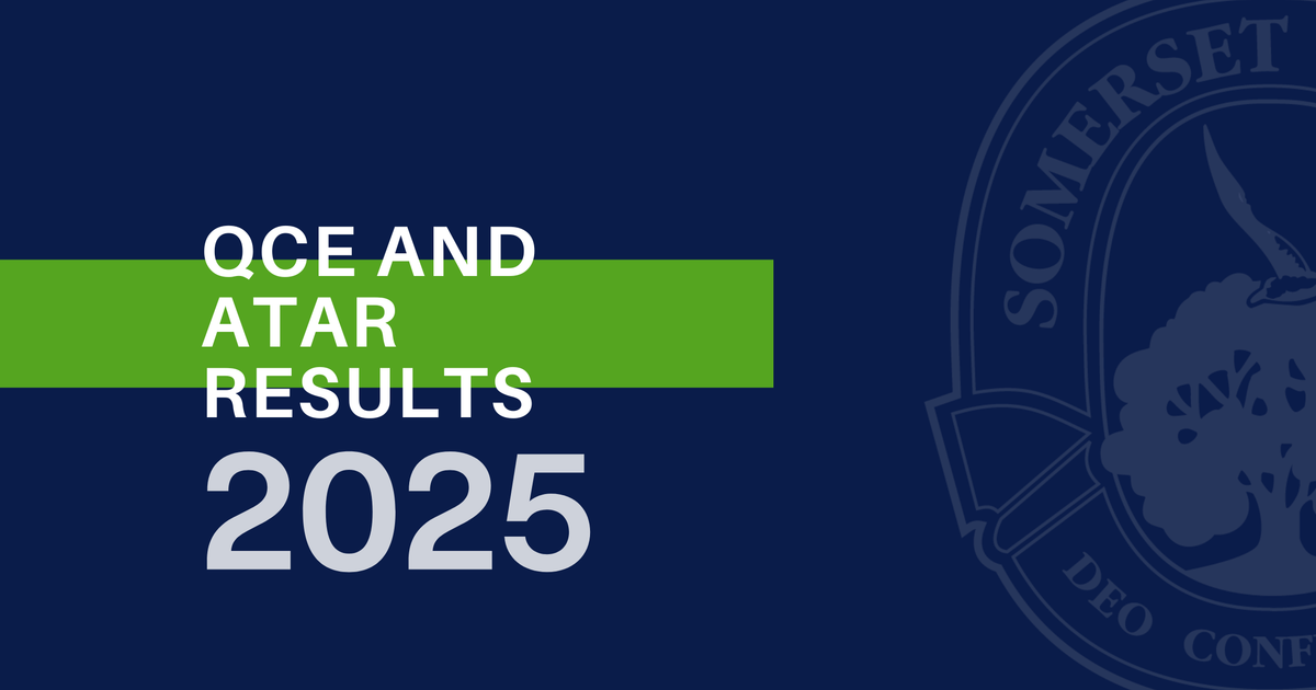 Somerset College Celebrates Outstanding QCE and ATAR Results for the ...