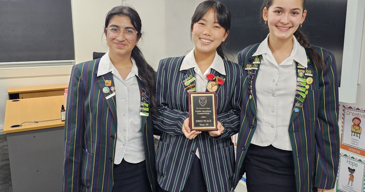 A.B. Paterson Public Speaking Competition 2023 | Somerset College