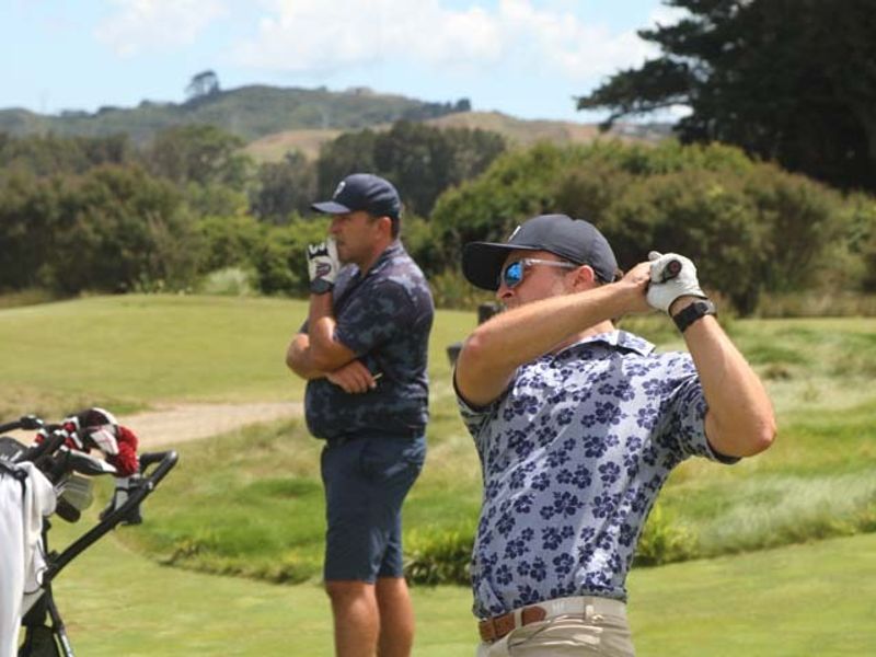Hole-in-one at Old Boys’ Golf Day