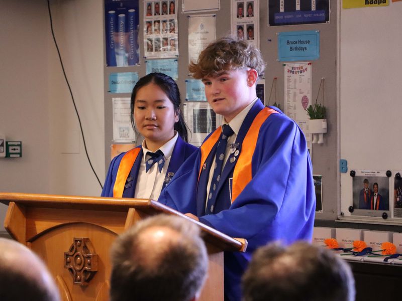 Bruce House celebrates its graduating boarders