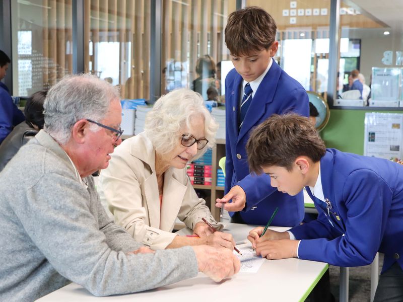 Gathering the Grands at the Boys’ School