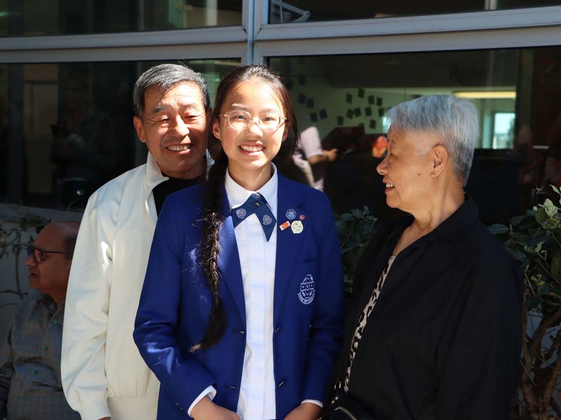 Year 7s open their world to grandparents