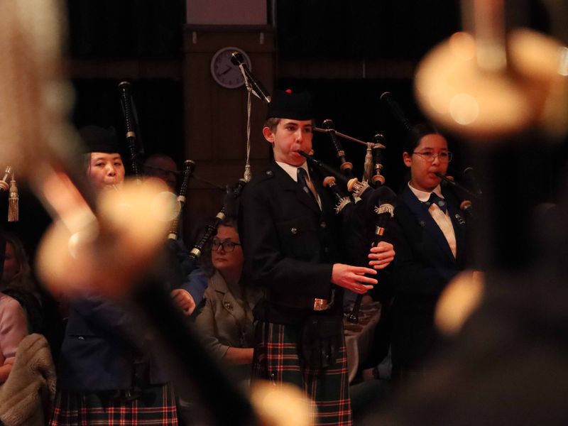 College Ceilidh in full swing