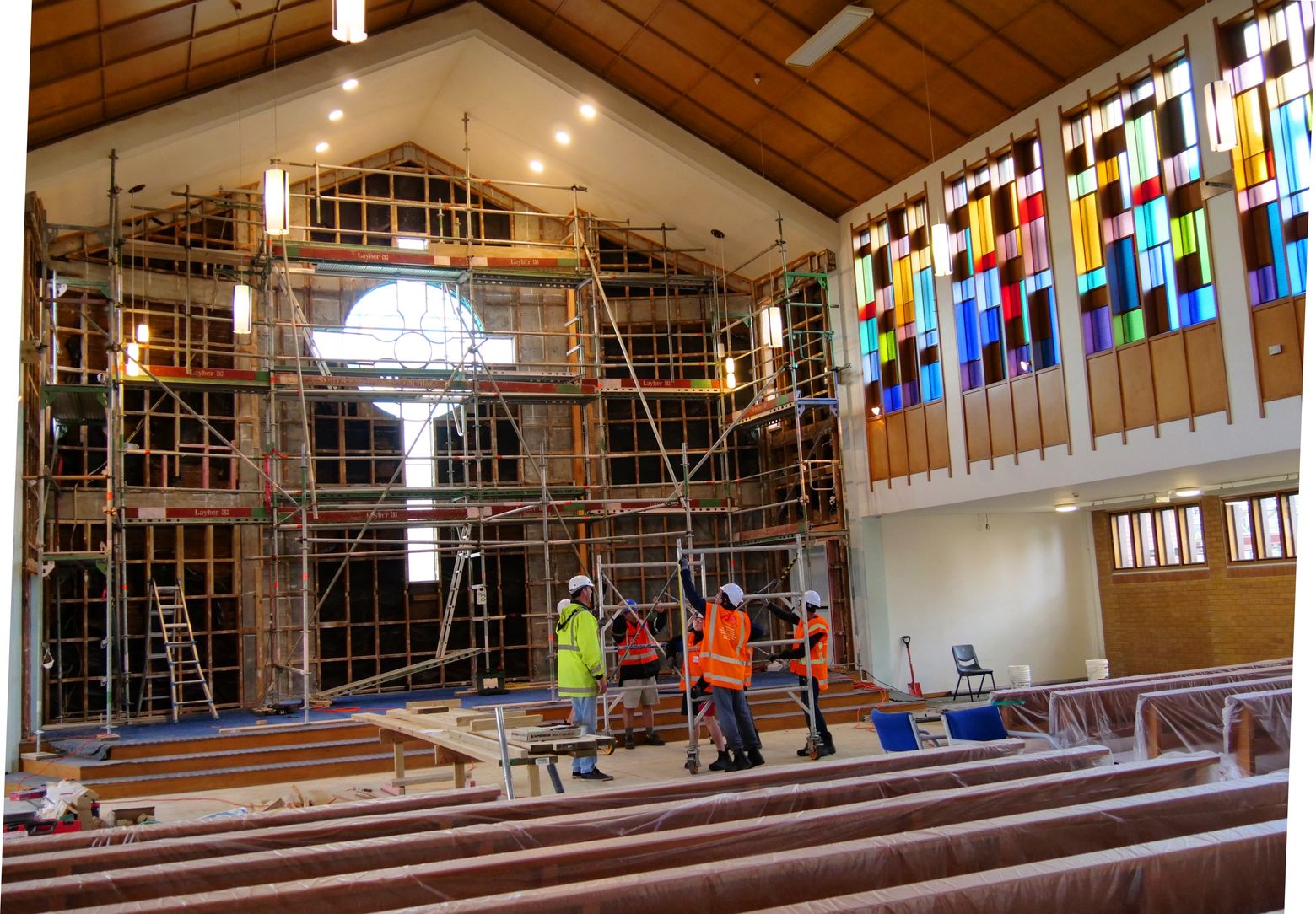 1 Chapel Renovation Boys visit 4