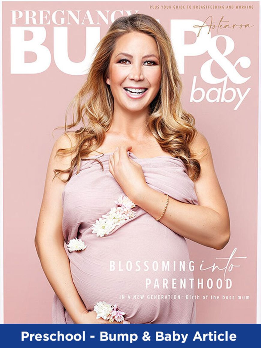 Preschool bump and baby issue11