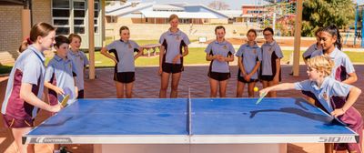 Middle School Year 6 Table Tennis Fun