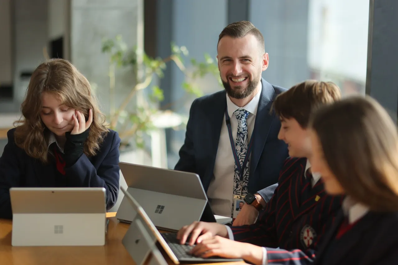 Mr Matt Heinrich, Director of Learning Technologies and ICT at St Michael's Grammar School.