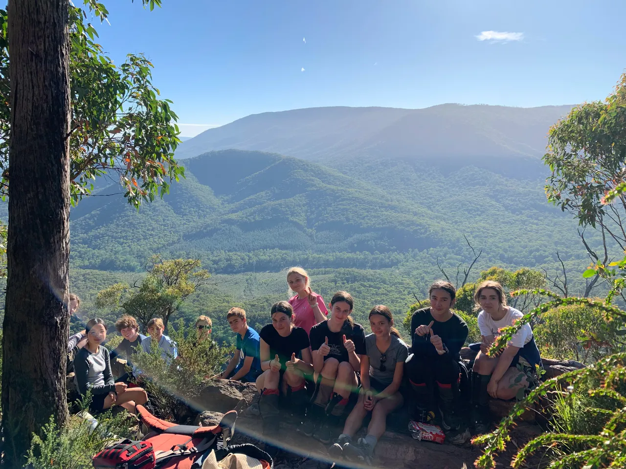 St Michael's Grammar School students participating in the Year 9Exdocus Program