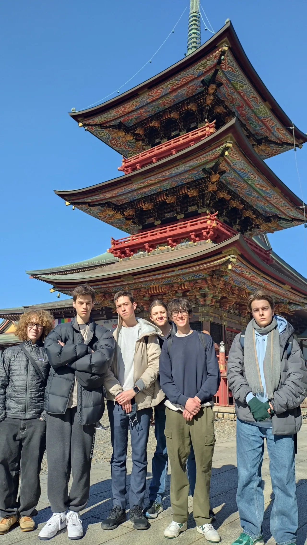 St Michael's Grammar School students exploring cultural and technological experiences during the Japan immersion program.