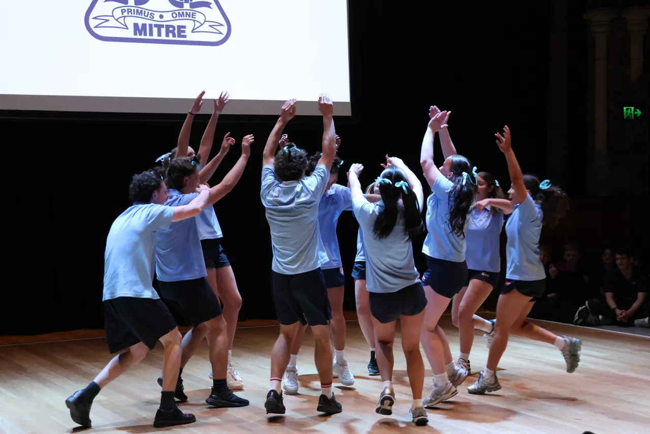 St Michael's Grammar School students engaged in sport at an on-campus facility.