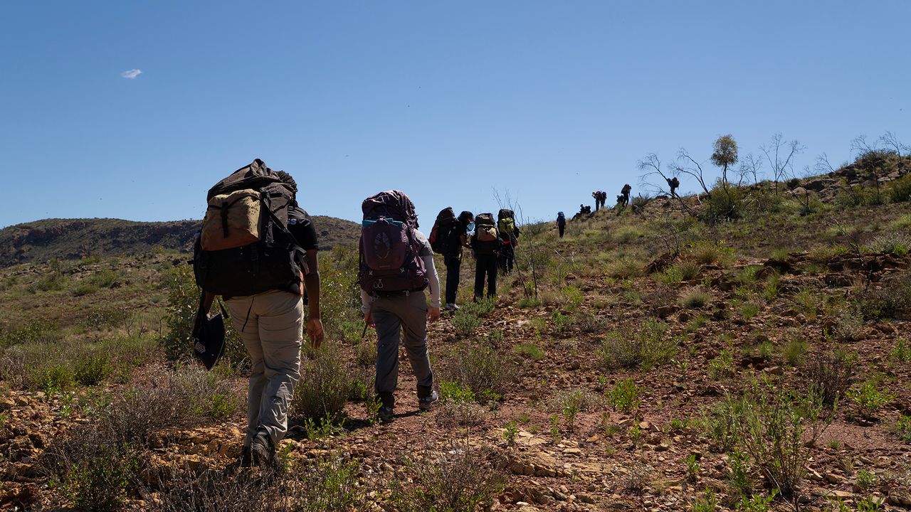 Check out where you will camp in the MacDonnell and Chewings Ranges